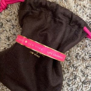 kate spade live colorfully bangle